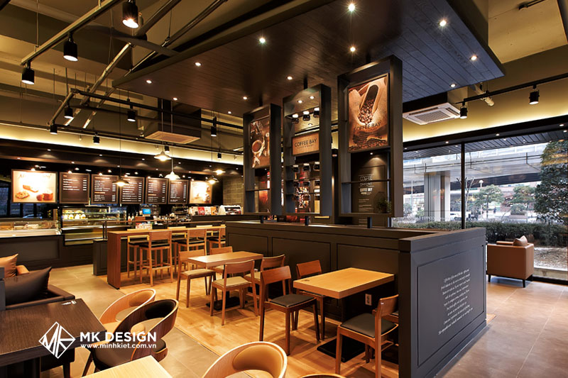 Thiết kế quán cafe đẹp theo phong cách Hàn Quốc 